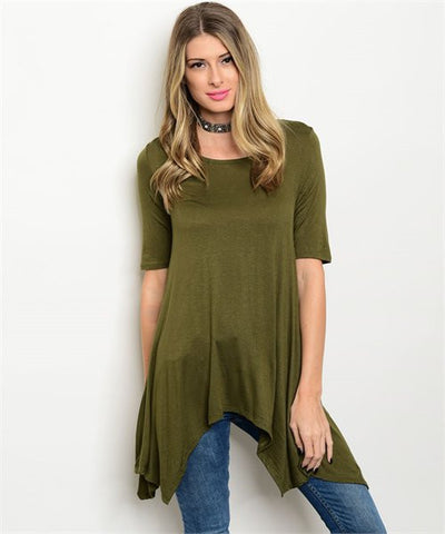 Olive Plus Size Top