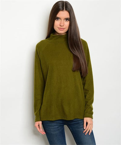 MEDIUM Burgundy Sweater