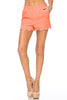 Coral Scallop Shorts