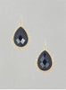 Teardrop Mossaic Earrings - Black or Navy