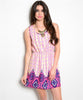 Tea Time Dress - Fuchsia